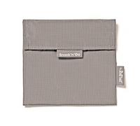 Roll'eat ® | Porta Sandwich Reutilizable, Bolsa Ecológica sin BPA, Porta Bocadillo de Color Gris - Snack'n'Go Active