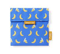 Roll'eat ® | Porta Sandwich Reutilizable, Bolsa Ecológica sin BPA, Porta Bocadillo Modelo - Snack'n'Go Fruits (Banana)
