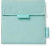 Roll'eat ® | Porta Sandwich Reutilizable, Bolsa Ecológica sin BPA, Porta Bocadillo - Snack'n'Go Nature (Menta)