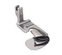 Rolled Presser Foot - Curved Fabric Folder, Stitching Attachment, General Purpose Sewing Machine Accessory Featuring Smooth Edge Folding Guidance Creating Neat Seam Finish For Hemming Puller Tube