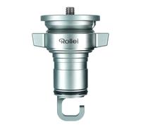 Rollei Adaptador de nivelación para Lion Rock Pro - Estable en 360°, Flexible inclinable, soporta hasta 20 kg
