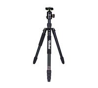 Rollei C6i - Trípode para cámara con cabezal de trípode y funda - aluminio - Compatible con Arca Swiss, negro