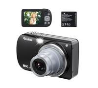 Rollei Camara de Fotos 8K 88MP Powerflex Compact Ultra con Zoom Óptico 7X | Cámara con Pantalla Táctil de 2,8" & Doble Objetivo para Vlog Selfie Camera Compacta Portátil para Principiantes Adolescentes