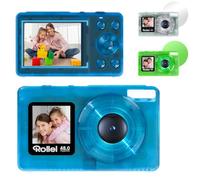 Rollei Cámara Digital 48MP 4K Rollei Compactline Pocket Transparente Azul