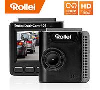 Rollei CarDVR 402 Dashcam | Cámara automática | Grabación de emergencia | Full HD (1080p/30fps) | Función Loop | Dashcam Car con módulo GPS y sensor G