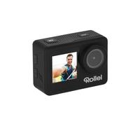 Rollei D2: Cámara de acción Ultra HD con vídeo 4K, Pantalla Frontal y táctil, Resistente al Agua hasta 30 m, Modos versátiles y batería de Larga duración
