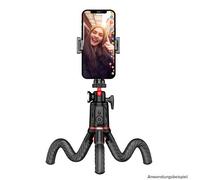 Trípode para Móvil, Rollei Mini Tripode Flexible & Palo Selfie Portátil Giro de 360° con Control Remoto, Gorillapod Pequeño Compatible con Cámara DSLR para Grabación de Vídeo Live Streaming