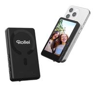 Pantalla de Monitor de Selfie para Teléfono, Rollei Easy Creator Selfie Monitor 3,97" Compatible con iPhone y Android para TikTok Live Streaming Vlog Negro Vlog-Selfie-Monitor-Pantalla-Magnética