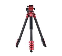 Rollei Easy Traveler Video - Trípode de Carbono (Capacidad de Carga de 4,5 kg, Altura de 164 cm, Ultraligero, Compacto, función de Bloqueo)