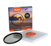 Rollei Extremium Round Filter CPL 67 mm (1 Stop) - Filtro polarizador con anillo de titanio de vidrio Gorilla con recubrimiento especial - Tamaño: 67 mm