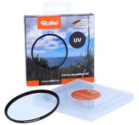 Rollei F:X Pro 62 mm Filtro de Protección UV Filtro Protector Ultravioleta | UV Filters 99,2 % de Transmisión de Luz Revestimiento Especial de 24 Capas para Objetivos de Cámara Profesionales