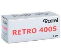 Rollei Film Retro 400S 400ASA - Rollo de película 120, formato medio, color negro y blanco