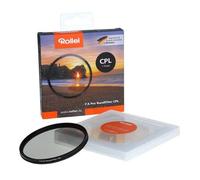 Rollei Extremium Round Filter CPL 62 mm (1 Stop) - Filtro polarizador con anillo de titanio de vidrio Gorilla con recubrimiento especial - Tamaño: 62 mm
