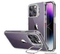 Rollei Funda Kickstand Classic transparente iPhone 14 Pro sin HaloLock