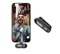 Rollei Hear:Me Mobile X1 - Micrófono de Calidad de Estudio con cancelación de Ruido, 5 Horas de Tiempo de grabación, compatibilidad con USB-C, Plug & Play para Youtube, Streaming, vlogging y podcasts