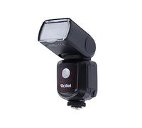ROLLEI HS Freeze Portable - Flash a presión, cámara, zapata de flash, conexión de zapata caliente, 9 niveles
