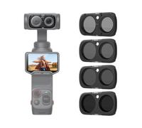 Rollei Kit de Filtro Compatible con Insta 360 Luna Ultra, CPL+ND 16/64/256 | 4 en 1 ND Filter Set, Diseño Magnético, Vidrio Óptico con Nanorrevestimientos