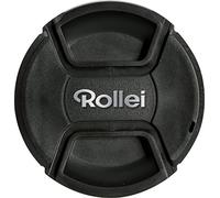 Rollei Lens Cap 55 mm - Tapa de Lente - Protege el Lente de Polvo, Suciedad, arañazos y daños; Ajuste Nero