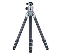 Rollei Trípode de carbono Lion Rock Pro con cabezal – Ultraligero capacidad 20 kg 147,5 cm compacto