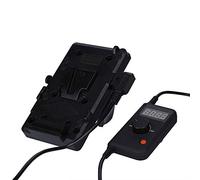 Rollei Lumens - Cargador de batería flexible para conectar una batería de montaje en V en el Rollei Lumens Flex para una mayor flexibilidad, color negro