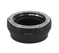 ROLLEI-M4/3 Adaptador de objetivo compatible para objetivos Rollei QBM compatible con cámara Panasonic M4/3 MFT