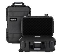 Rollei Maleta para cámara, Extremadamente Robusta, irrompible e Impermeable, Grande, con Ruedas, para Exteriores, regulación automática de la presión y protección antirrobo, maletín para cámara