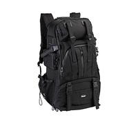 Rollei Outdoor Camera Bagpack - Mochila para cámara (60 L, de Exteriores, protección contra la Lluvia) Color Negro