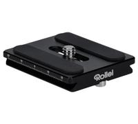 Rollei Placa de liberación rápida para Easy Traveler Video/Video XL - Adaptable, Compatible con Arca-Swiss, rápida y fácil