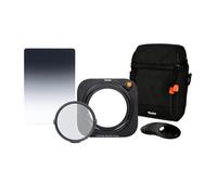 Rollei MK 3 - Juego de 3 Soportes de Filtro rectangulares con Filtro CPL magnético, Anillos adaptadores de 52 a 82 mm, Bolsa de Filtro y Filtro Suave GND8 de 100 mm.