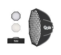 Rollei Quick Folding Octabox Diámetro 65cm con Difusor Rejilla y Bolsa
