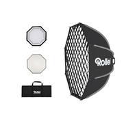 Rollei Quick Folding Softbox Parabólico 45cm con Difusor Rejilla y Bolsa