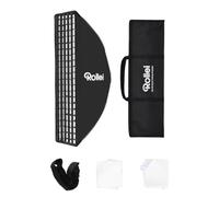 Rollei Quick Folding Striplight Softbox 25x100cm con Difusor/Rejilla/Bolsa