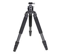 Rollei Rock Solid Alpha Mark III, 166cm Tripode Carbono Fotografia Trípode Profesional para Cámaras con Capacidad de Carga de 30kg Camera Tripod Negro con Rótula Ajustable para DSLR Videocámara