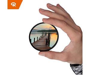 Rollei Saturn Corning L41 - Gorilla Glass | Filtro de lente de protección UV | Filtro UV ultra delgado - Filtro de protección ultravioleta recubierto de múltiples filas de 28 capas (L41 52 mm