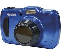 Rollei Sportsline 100 - Cámara digital de 20 megapíxeles (Zoom x4, pantalla LCD de 2.7", función vídeo HD 720p, estanco al agua hasta 10 metros) - Azul