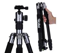 Rollei Tripod C5i - Tripode de Aluminio, Arca Swiss compatible, Titanio
