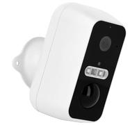 Rollei Wireless Security Cam 2K - Detección de movimiento, alimentación inalámbrica, control de aplicación y fácil montaje para vigilancia de alta resolución (exterior)
