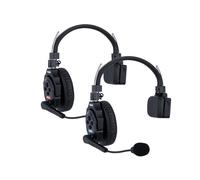 Rollei Xtalk X2 - Auriculares de intercomunicación, Flexibles, reducción de Ruido, Audio en Vivo, Alcance de hasta 350 m, 20 Horas de duración de la batería (Xtalk X2)