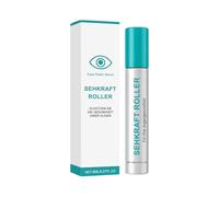 Roller Ball Eye Cream, 8 ml Vision Care, Gentle Massage Applicator, Soothing Under Eye Care for Health and Relaxation After Work, Screen Time, Studying, Reading, Before Bedtime