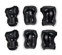 Set de protecciones Rollerblade Skate Gear 3 negro infantil - XXS