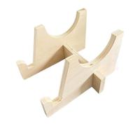 Roller Board Rack, Wooden Holder for Storage, Indoor Gym Organization Bracket for Board Ejercise Equipment Stability Trainer Stand for Home Fitness and Workout Spaces 22 x 20 x 13,8 cm