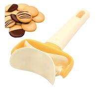 Roller Cookie Cutter, Cake Decorating Tools, Cracker Cutters for Baking, Food Grade Dough Cutter, Round Rolling Cutter, Scone Cutters for Kitchen