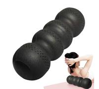 Roller de espuma de yoga, Roller de espuma de Pilates,Punto de gatillo Palabra de rodillo de tejido profundo, Diseño de onda de alta dureza de recuperación muscular Stick para entrenamiento de equili