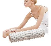 Roller De Espuma Posterior - Roller De Terapia De Pilates, Ayuda De Recuperación De Ejercicios | Cilindro De Liberación Muscular De EVA, Rodillo De Masaje De Presión Firme Para La Flexibilidad De Equi