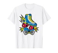 Roller Derby Jugadora De Bloqueo Patinadora Girl Técnica Camiseta