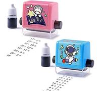 Roller Digital Teaching Stamp - Dentro de 100 preguntas de práctica matemática de enseñanza, sello de suma y resta artefacto aritmético, sello de enseñanza reutilizable de suma y resta (suma + resta)