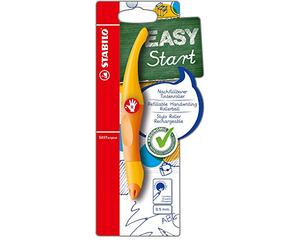 Roller ergonómico STABILO EASYoriginal - Pack con 1 unidad color de cuerpo naranja - Modelo para diestros