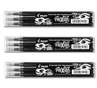 Roller Frixion Ball Pilot de repuesto mina bls vs-fr7, Pilot, varios. Colores, 9er Set, negro, 1