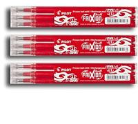 Roller Frixion Ball Pilot de repuesto mina bls vs-fr7, Pilot, varios. Colores, 9er Set, rojo, 1