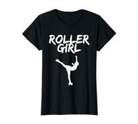 Roller Girl - Camiseta de patinaje artístico para niña Camiseta